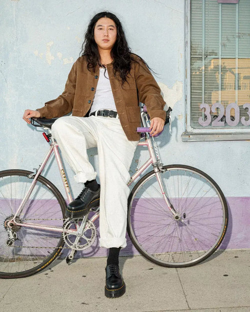 8053 Läderplattformsskor